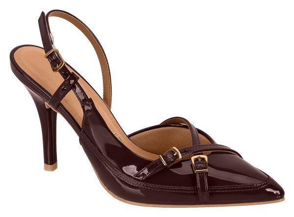Stiletto con correas