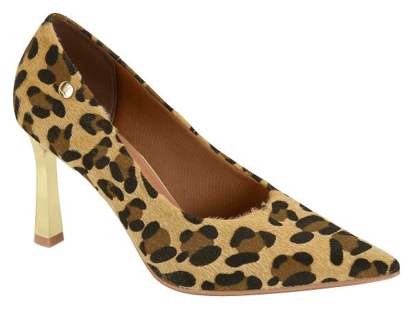 Stiletto veludo Animal print