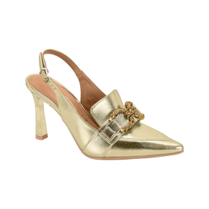 Stiletto tipo mocasín brilliant