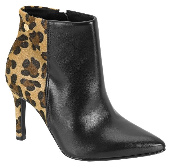 Botín Animal print Napa